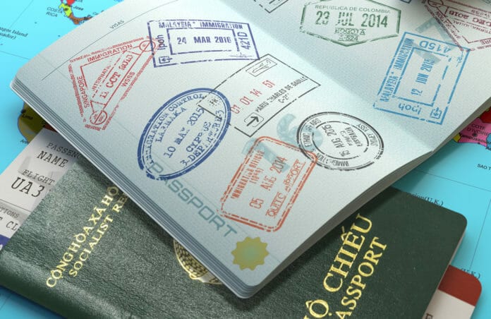 Nộp visa sai thời điểm và địa điểm